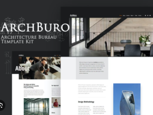 ArchBuro - Architecture Bureau Template Kit