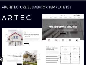 Artec - Architecture Elementor Template Kit