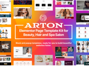 Arton - Beauty & Spa Salon Template Kit