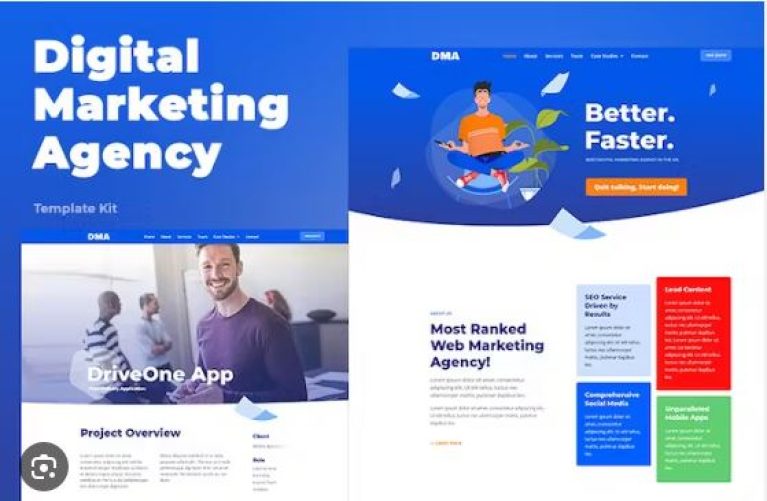 DMA - Digital Marketing Agency Template Kit