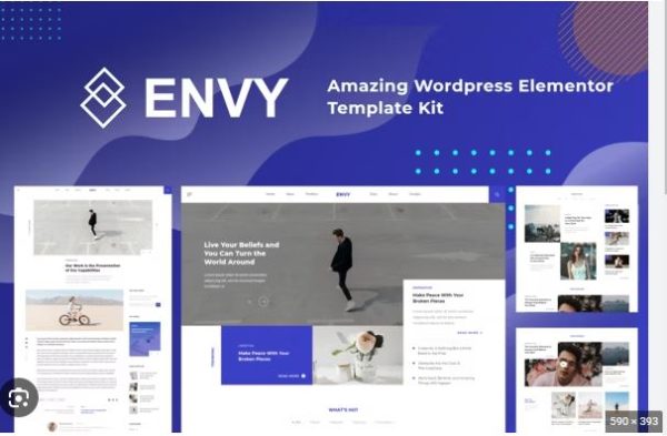Envy - News Magazine Elementor Template Kit