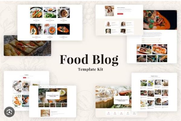 Especio - Food Blog Elementor Pro Template Kit