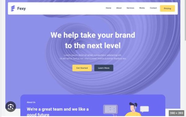 Fexy - Agency Landing Page Elementor Block Kit
