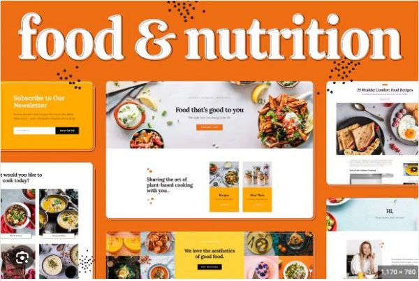 Food & Nutrition Elementor Template Kit