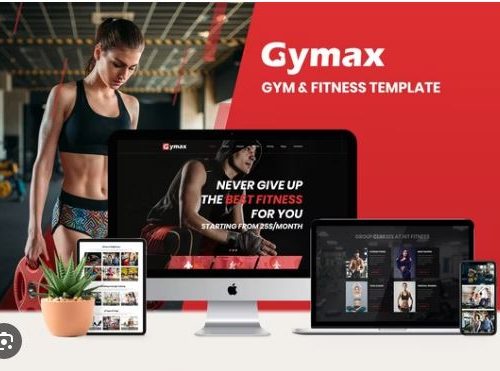 Gymax - Gym & Fitness Elementor Template Kit