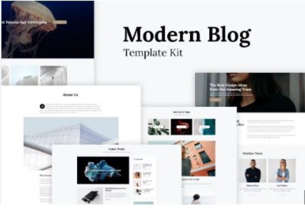 Katelyn - Modern Blog Template Kit