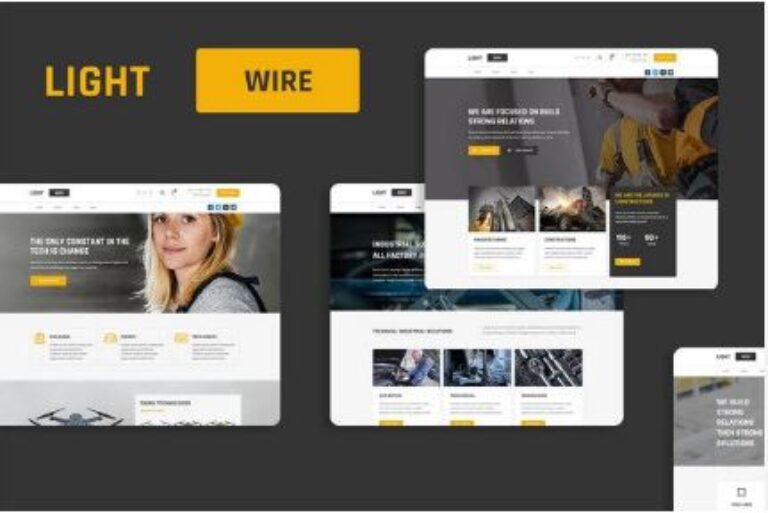 Lightwire - Construction And Industry Theme