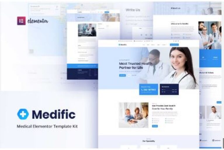 Medific - Medical Elementor Template Kit