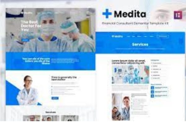 MedisCare - Medical Service Elementor Template Kit