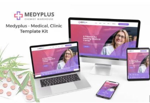 Medyplus - Medical, Clinic Template Kit