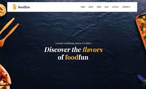 FoodFun – Stylish & Modern Restaurant HTML Template