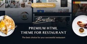 Premium Bakery & Restaurant HTML Template