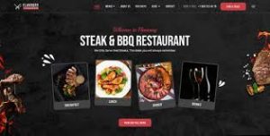 The Steak Shop Restaurant HTML Template