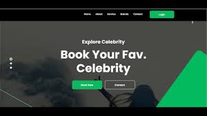 Celebrity Booking Website PHP Script