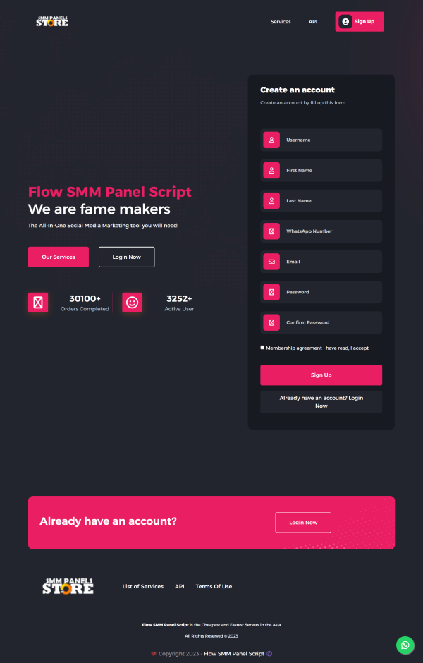 Smm Panel Script - FLOW Advanced SMM Panel Script